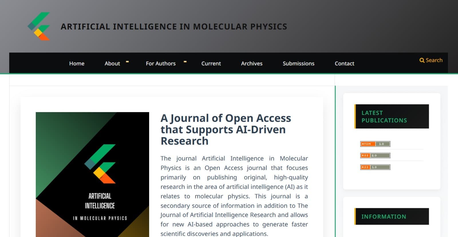 Journal of Artificial Intelligence Cover