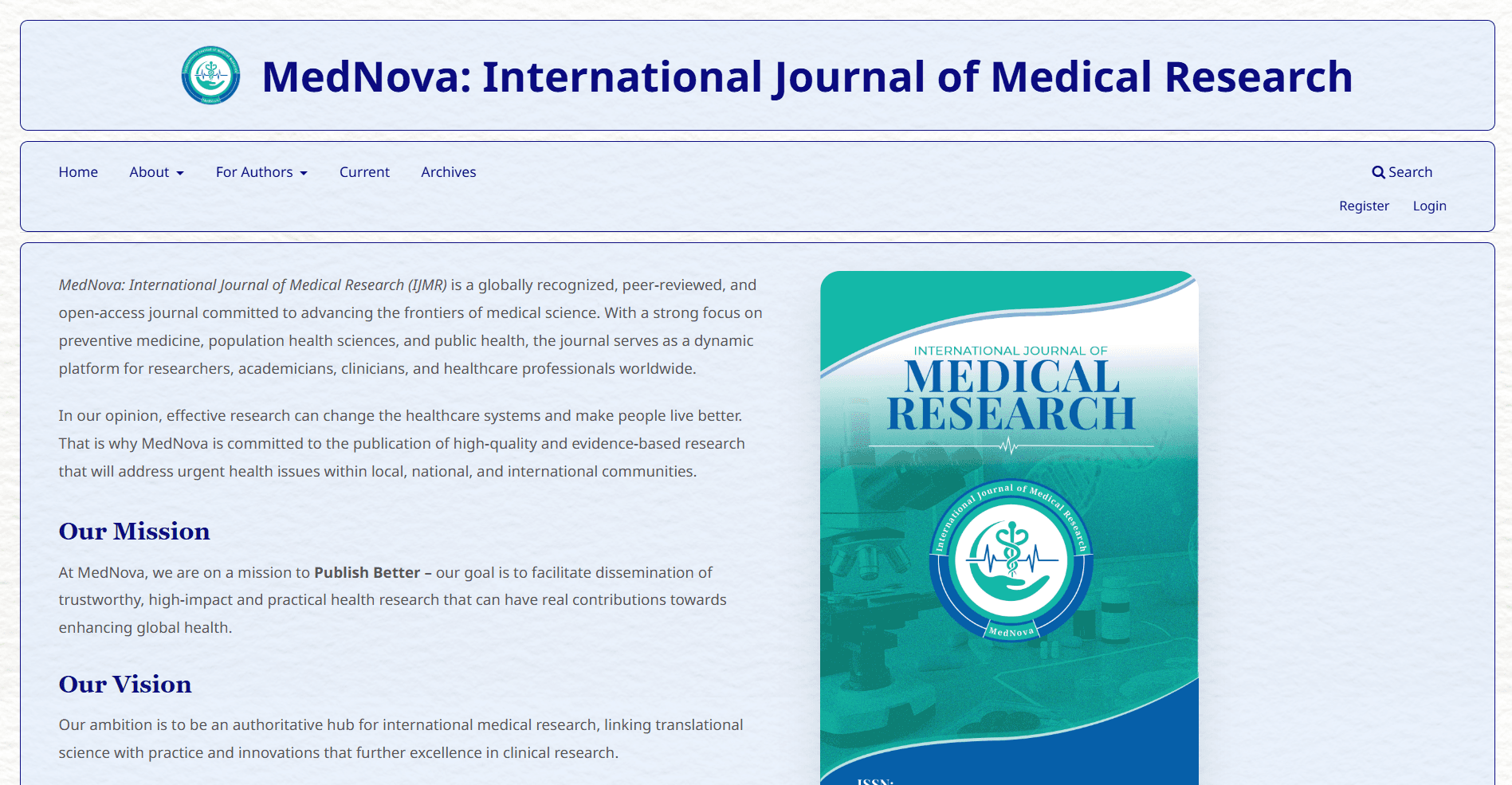 MedNova Cover